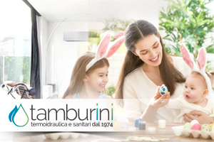 Tamburini termoidraulica augura a tutti Buona Pasqua